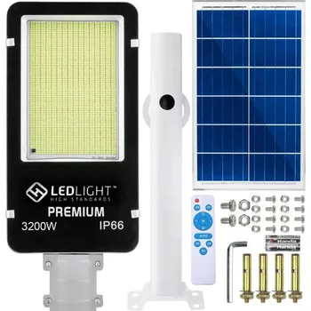 Venkovní osvětlení Pouliční lampa Led Light 3200 W 25000 lm solární napájení