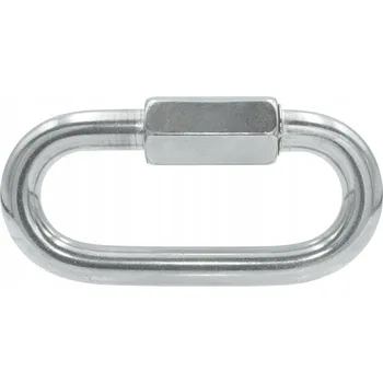 6 MM NEREZOVÁ KARABINA S OTOČNÝM OKEM 1 KS