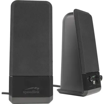 Stereofonní reproduktory Speedlink EVENT k PC - reproduktory k PC s 3,5mm jack konektorem, aktivní
