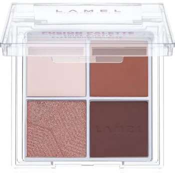 Paletka dekorativní kosmetiky LAMEL Fusion paletka očních stínů odstín 401 10 g