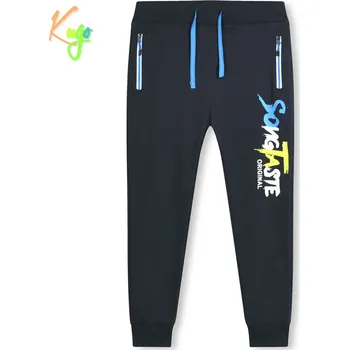 Chlapecké bavlněné tepláky Kugo ST7729 vel. 158 tm. modré