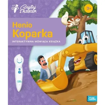 interaktivní kniha Albi Čtení s Albikem - kniha Henio the Digger