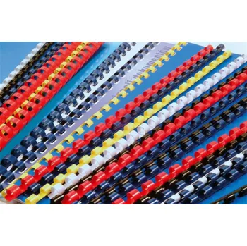 Kancelář Argo plastové hřbety 14mm modré 100 ks/balení