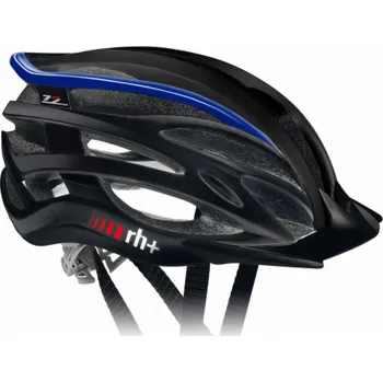 Cyklistická přilba RH+ Cyklistická helma ZeroTwoinOne MATT ČERNÁ - LESKOVĚ MODRÁ - XS/M