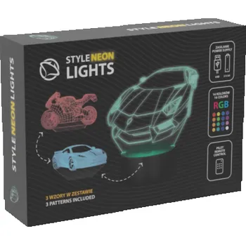 Dekorativní svítidlo Manta SNL120RGB LED lampa Světelná dekorace Vozidla 1 RGB 3D