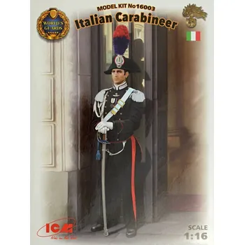 Plastikový model Italian Royal Carabinier (1 fig.) - ICM 16003