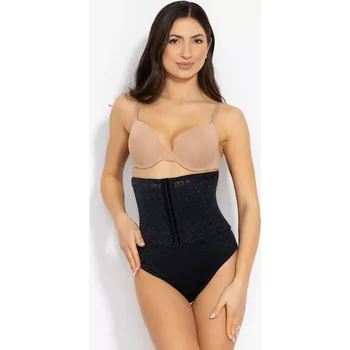 Stahovací body Mitex Super Talia String Nová barva:černá XL