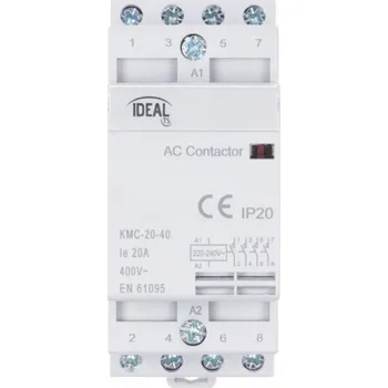 Stykač Ideal MODULÁRNÍ STYKAČ KMC-20-40 20A 400V AC IDEAL