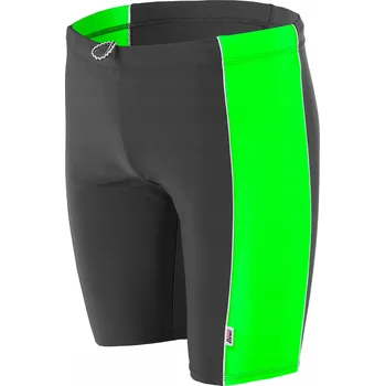 Pánské plavky PÁNSKÉ PLAVKY DLOUHÉ PLAVECKÉ ŠORTKY Plážové s Lampasy Komfortní Dawi S