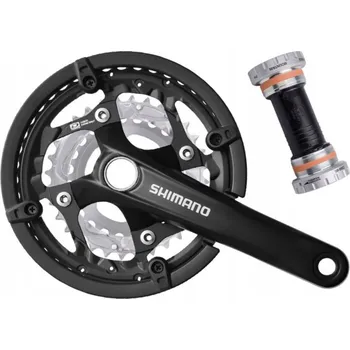 Klika na kolo Shimano FC-T551 3x10s 44-32-24 175mm klika s převodníky + středové složení