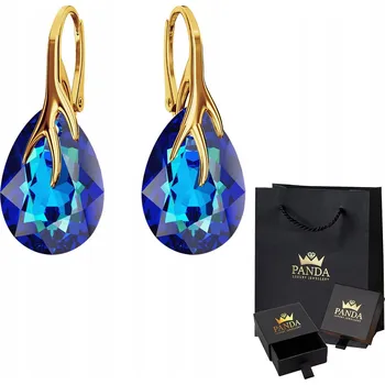 Náušnice Nádherné Stříbrné Náušnice Drápky Swarovski Stříbro 925