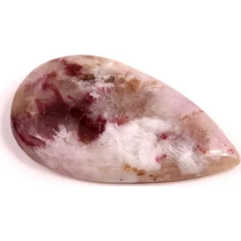 Přírodní kámen Kabošon Turmalín v Rubelitu č.8168 (31x18x5mm)