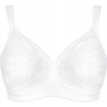 Podprsenka Podprsenka dámská krajková bílá široká ramínka Infiore 85D