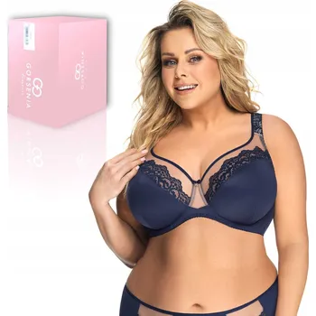 Podprsenka Gorsenia podprsenka nevyztužená modrá velikost 85E