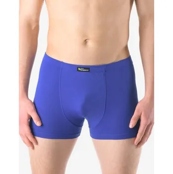 Boxerky Gina Pánské boxerky s kratší nohavičkou 73125P modrá 50-52