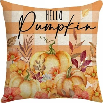 Polštář POVLEČENÍ NA POLŠTÁŘ 45X45 CM PODZIMNÍ BOHO DEKORATIVNÍ JÁŠEK NA POHOVKU 196