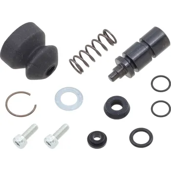 Brzdová čelist PSYCHIC opravná sada brzdové pumpy zadní KTM SX 65 09-25, SX 85 04-25, SXS 85 13-14, XC 85 / 105 08-09, SX 105 04-11, FREERIDE 250 R 15-17, HUSQVARNA TC 65 18-25, TC 85 14-25 (0617-0348, 18-1102) barva stříbrná (PSYCHIC opravná sada brzdové pumpy zadní KT