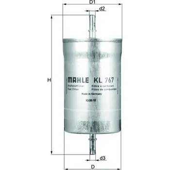 Palivový filtr Palivový filtr MAHLE ORIGINAL KL 767