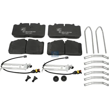 Brzdová destička Sada brzdových destiček, vždy 4 kusy v sadě DT Spare Parts 5.92120