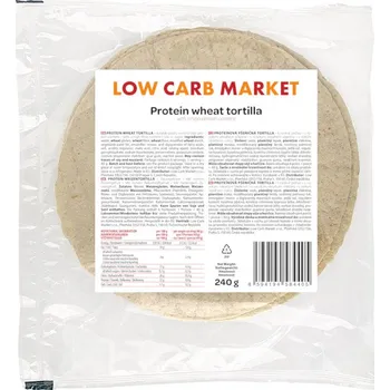 Keto dieta Low Carb Market Proteinová pšeničná tortilla 6x 40 g