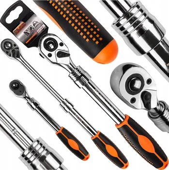 Klíč RICHMANN C8456 Teleskopická ráčna 1/4" 72 zubů