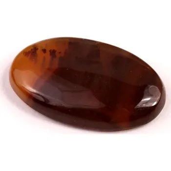 Přírodní kámen Kabošon Montana Agate č.8183 (29x17x6mm)