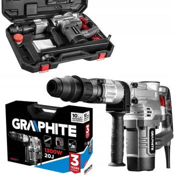 Pneumatické kladivo Bourací kladivo GRAPHITE 58G877 20 J 1300 W