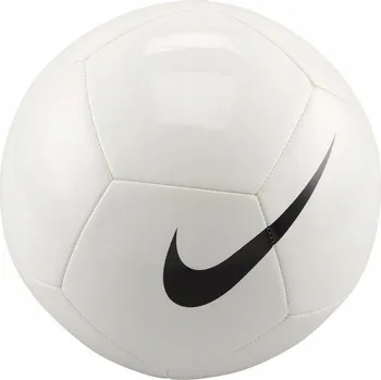 Fotbalový míč Fotbalový míč Nike Pitch Team 25, bílý, HV6337 100, vel. 5