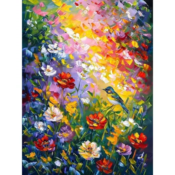 Obraz Malování podle čísel DIY obraz příroda 40x50 cm + barvy