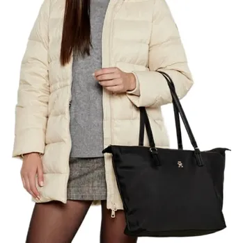 Kabelka Tommy Hilfiger shopper kabelka polyester černá