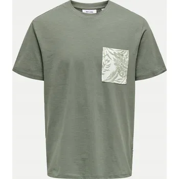 Pánské tričko Pánské tričko s kulatý výstřihem Only & Sons, velikost L