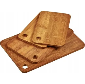 Kuchyňské prkénko Krájecí prkénko Kesper bambusové 4 ks