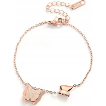 Náramek Náramek Fiona - Zlato Růžová KP-26964