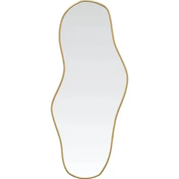 Zrcadlo Nástěnné Zrcadlo VidaXL , zlaté, 100 x 45 cm