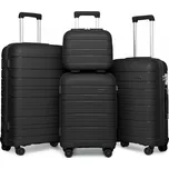 KONO set 4 kufrů Classic Collection - černá -10L/39L/70L/103L K2091L