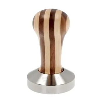 Příslušenství pro přípravu kávy Tamper Motta 58mm - dřevo s pruhy