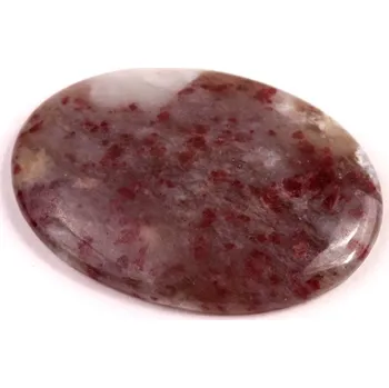 Přírodní kámen Kabošon Turmalín v Rubelitu č.8165 (35x25x5mm)