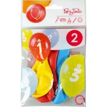 Balónek Balónky k 2. narozeninám, 3 ks
