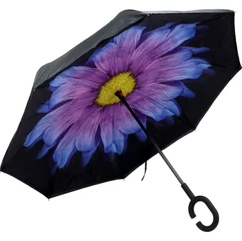 Deštník Dámský deštník Gregorio P4-388 tmavě růžová