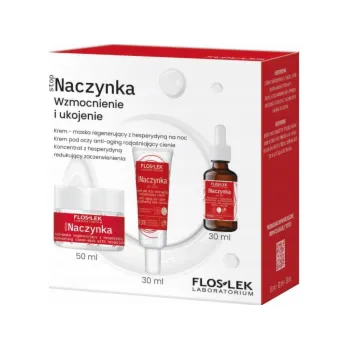 Masážní přístroj NoName FLOS ZEST SET SW Capillaries krém na obličej + oční krém + koncentrát