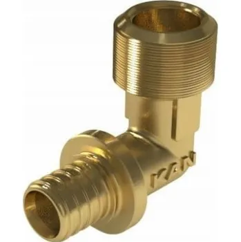 rozdělovač topení KAN-therm Mosazné koleno 90° GZ ultraLINE - 32 R1KAN-THERM