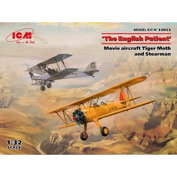 Plastikový model 'The English Patient' - Tiger Moth & Stearman - ICM 32053