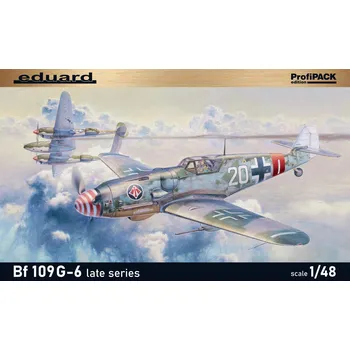 Plastikový model Bf 109G-6 late series (PROFIPACK) - Eduard 82111