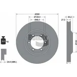 Brzdový kotouč BENDIX Braking BDS1802