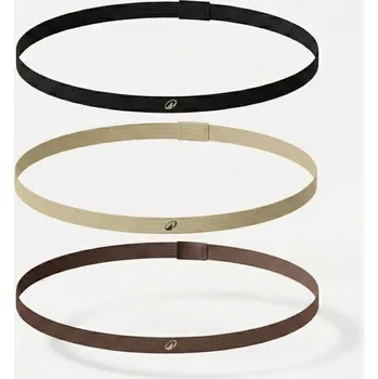 Čelenka TARMAK Sada 3 čelenek na vlasy na basketbal BÉŽOVÁ|ČERNÁ