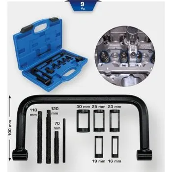 Nářadí pro automobil Brilliant Tools BT541050 Sada montážního nářadí pro ventilovou pružinu, 9-dílná