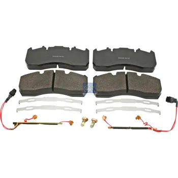 Brzdová destička Sada brzdových destiček, vždy 4 kusy v sadě DT Spare Parts 6.95113
