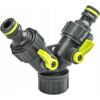 T-rozdělovač pro zavlažování Bradas 3/4 se 2 ventily z PVC