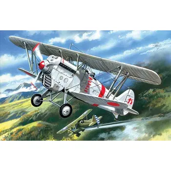 Plastikový model Ki-10-II Japan Army Fighter Biplane - ICM 72311