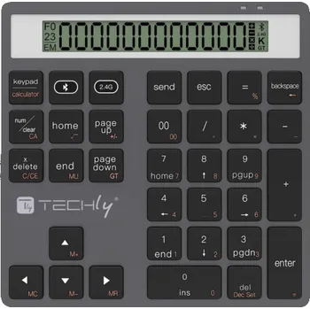 Klávesnice Techly Bezdrátová numerická klávesnice s kalkulačkou BT/RF a USB
